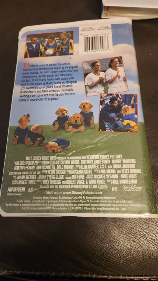 Air Bud VHS Tape